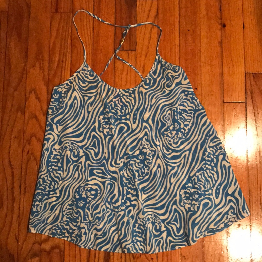 LIKE NEW Lilly Pulitzer silk tank